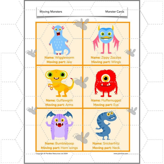 PlanBee Moving Monsters Year 3 KS2 Pneumatics Lessons by PlanBee