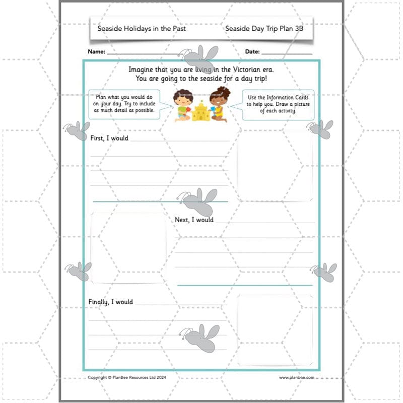 PlanBee Seaside Holidays in the Past KS1 History Lessons | PlanBee