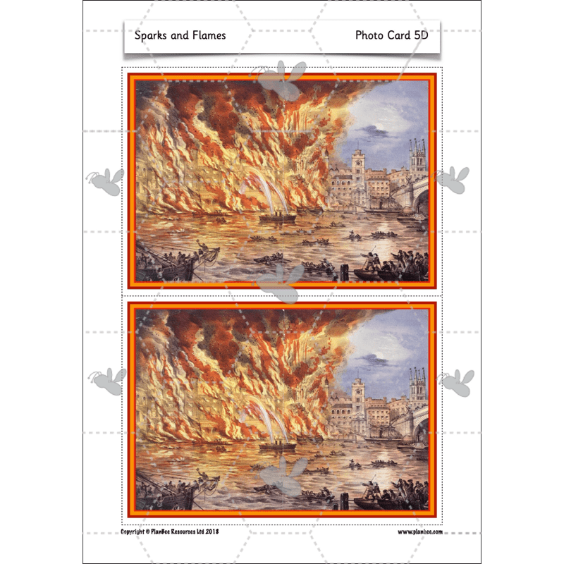 PlanBee Great Fire of London Art Ideas | PlanBee KS1 Art Lesson