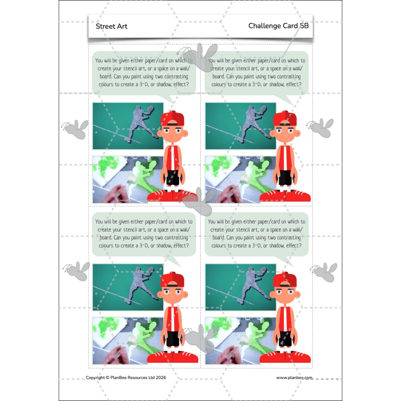 PlanBee Graffiti Art KS2 Planning | Street Art Lessons by PlanBee
