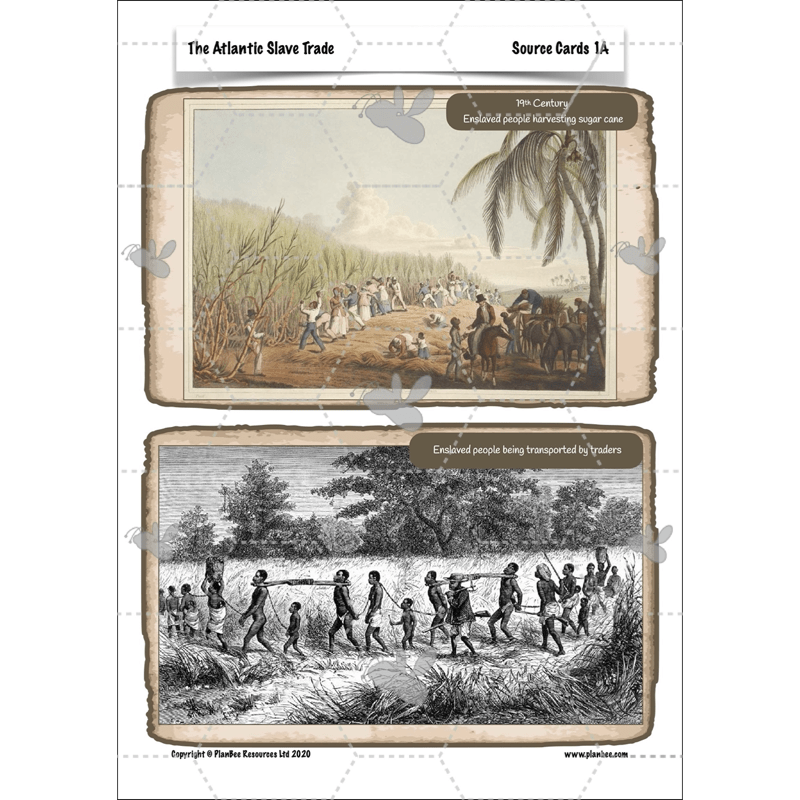 PlanBee The Atlantic Slave Trade | Slavery KS2 History by PlanBee