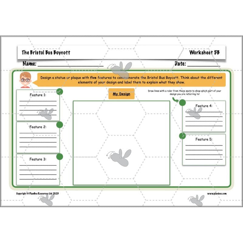 PlanBee Bristol Bus Boycott History KS2 lessons by PlanBee