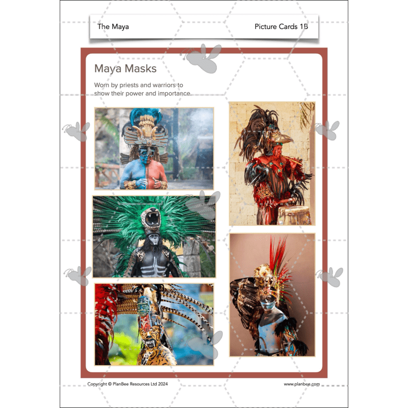 PlanBee The Maya KS2 Topic Enrichment Lesson Pack