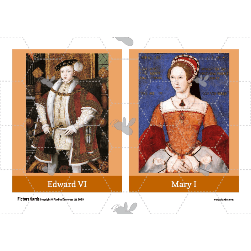 PlanBee The Tudors Topic KS2 Enrichment Lesson Pack