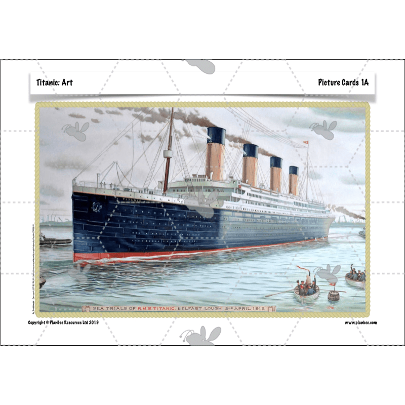 PlanBee Titanic Topic KS2 Enrichment Lesson Pack