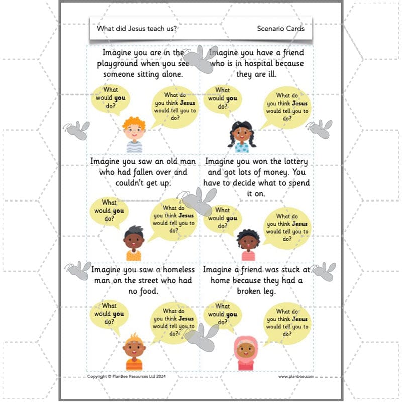 PlanBee What did Jesus teach us? KS1 Christianity Lessons by PlanBee