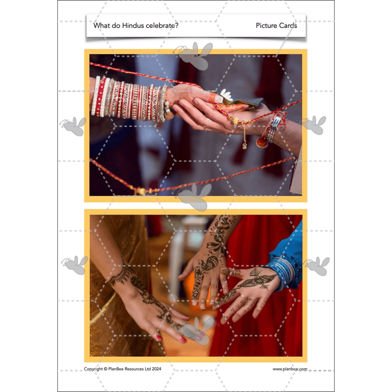 PlanBee What do Hindus Celebrate? Hindu Celebrations KS1 RE