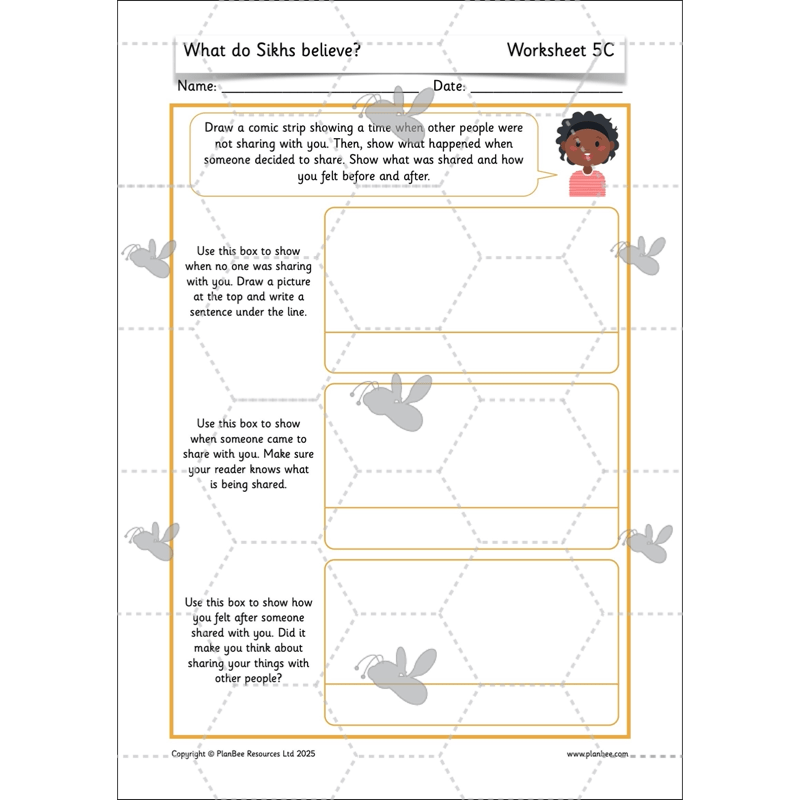 PlanBee What do Sikhs believe? | KS1 RE lesson planning