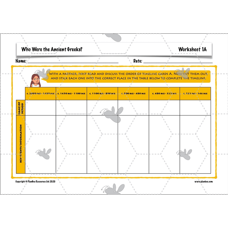 PlanBee Who were the Ancient Greeks KS2 History Lesson Plans