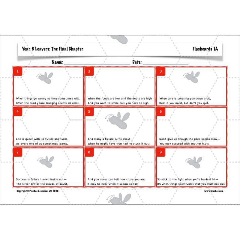 PlanBee Year 6 Leavers: The Final Chapter | KS2 English Pack