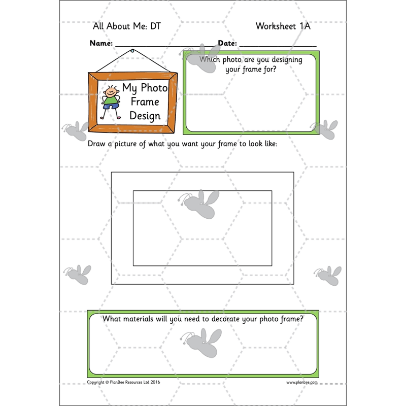 PlanBee All About Me KS1 Topic Enrichment Pack