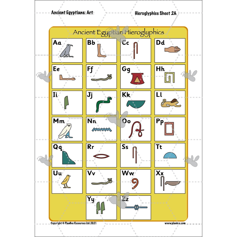 PlanBee Ancient Egyptians Topic KS2 Enrichment Lesson Pack