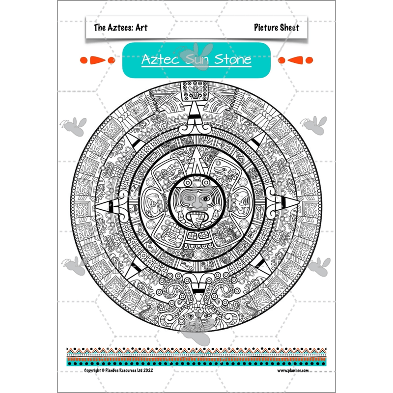 PlanBee Aztecs KS2 Topic Enrichment Pack