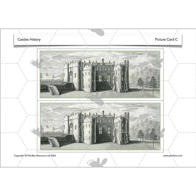PlanBee Castles Topic KS1 Enrichment Lesson Pack
