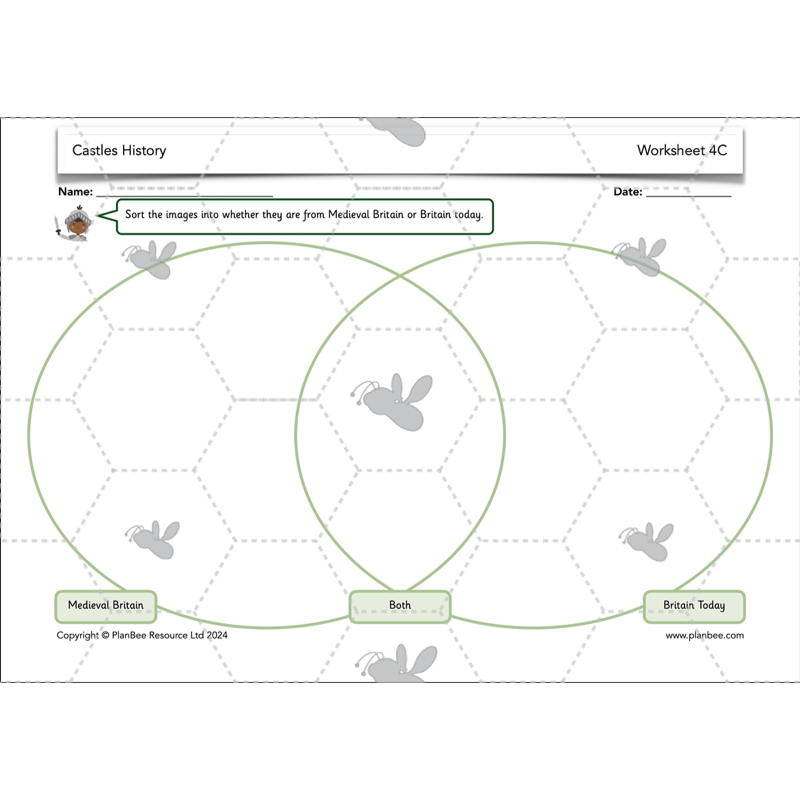 PlanBee Castles Castles KS1 History Lesson Planning and Resources