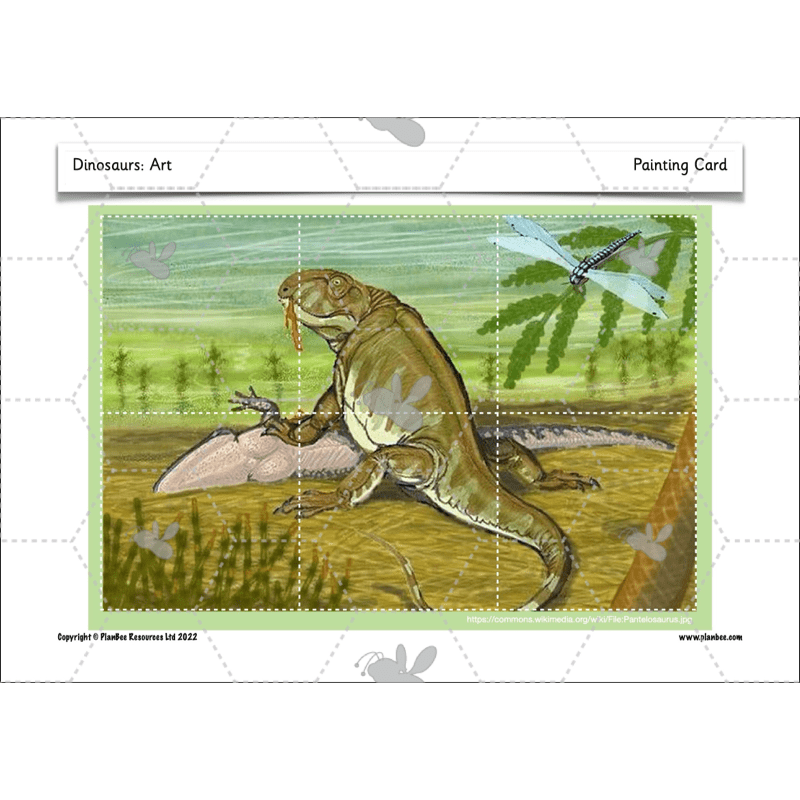 PlanBee Dinosaurs KS1 Topic Enrichment Lesson Pack