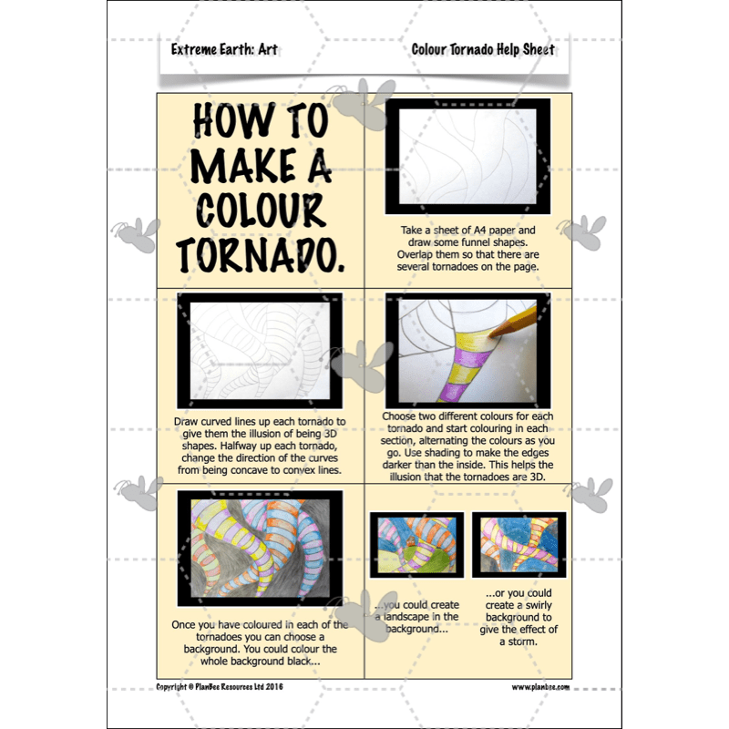 PlanBee Extreme Earth Topic KS2 Enrichment Lesson Pack