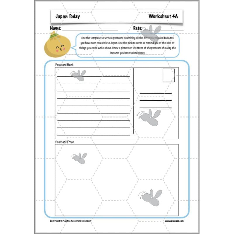 PlanBee Japan KS2 Year 5 & Year 6 Geography Lessons by PlanBee