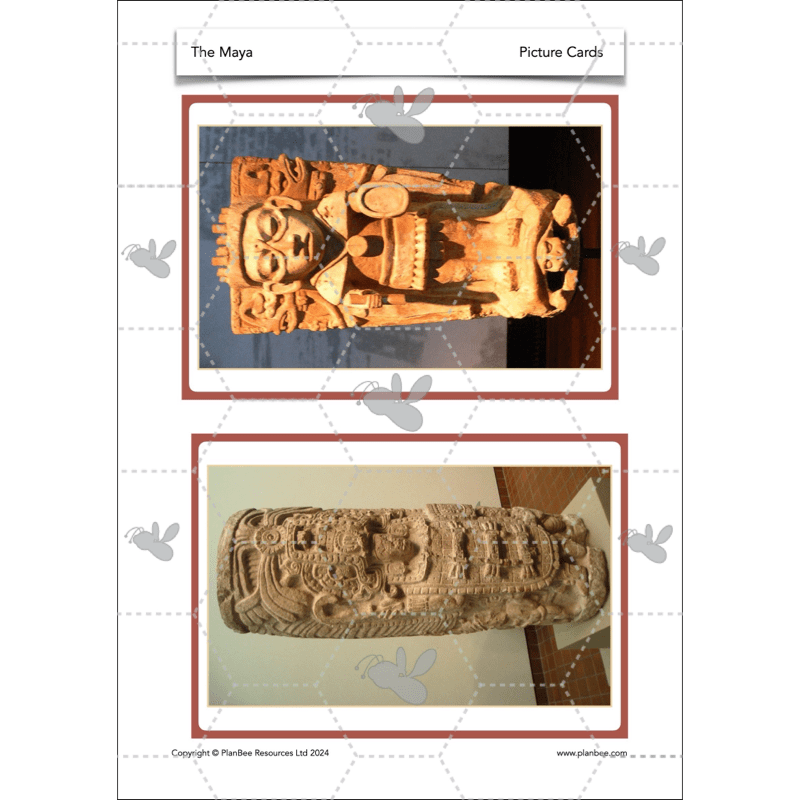 PlanBee The Maya KS2 Topic Enrichment Lesson Pack