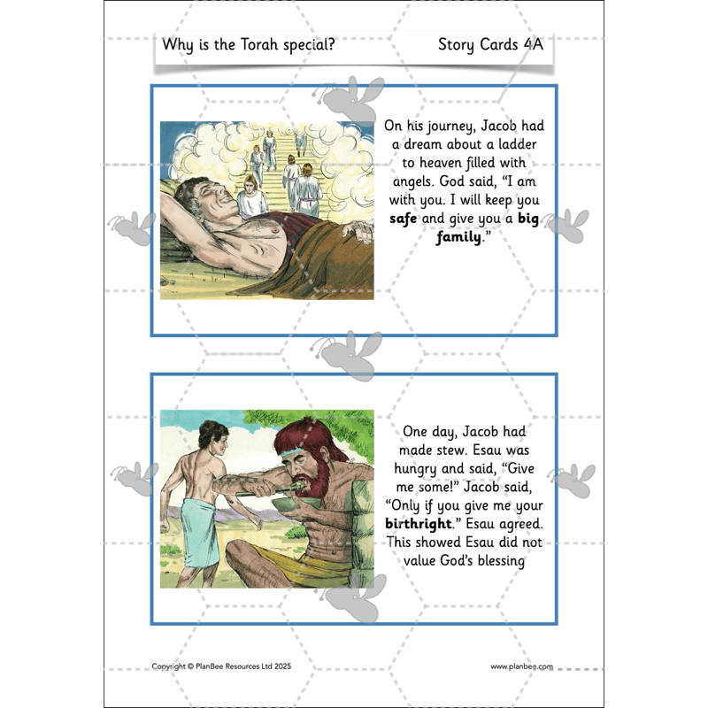 PlanBee Why is the Torah Special? The Torah KS1 RE Lessons