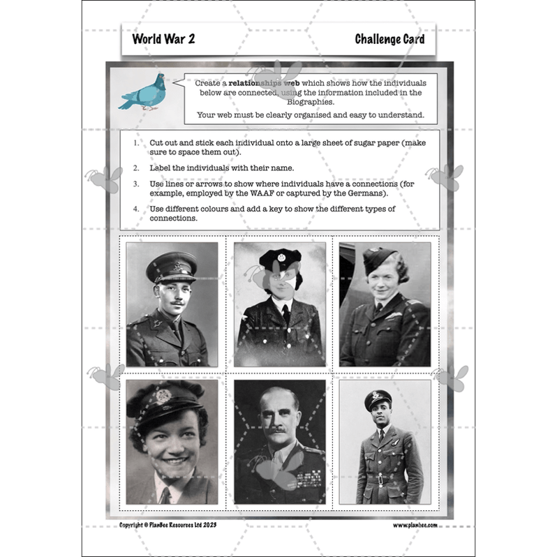 Upper KS2 World War 2 History Planning and Resources — PlanBee
