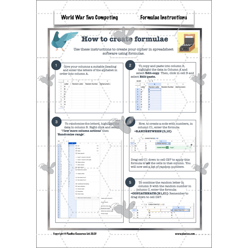 PlanBee World War 2 (UKS2) Topic Enrichment Lesson Pack