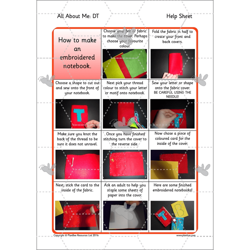 PlanBee All About Me KS1 Topic Enrichment Pack