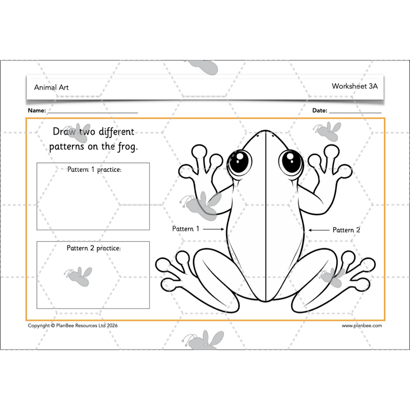 PlanBee Animal Art KS1 | Art Lesson Pack