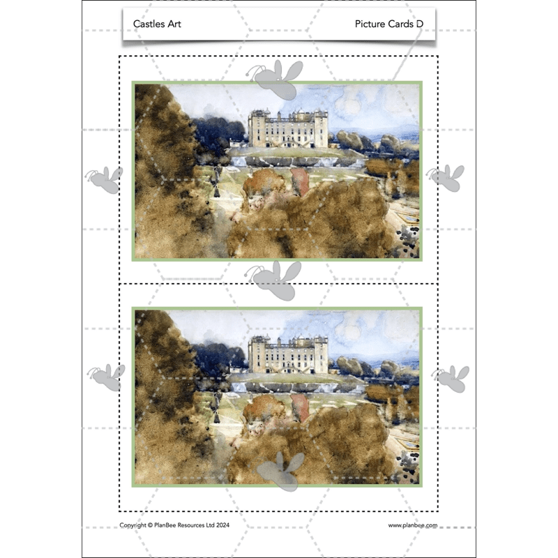 PlanBee Castles Topic KS1 Enrichment Lesson Pack