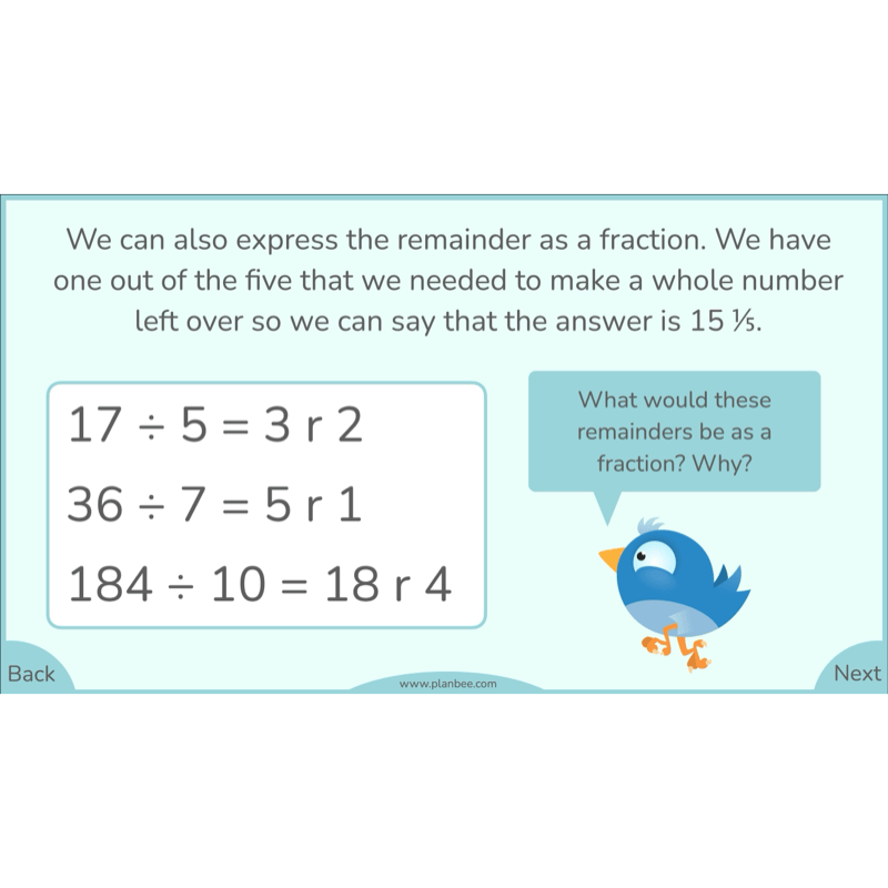 PlanBee Division Year 6 Maths Lessons and Worksheets by PlanBee