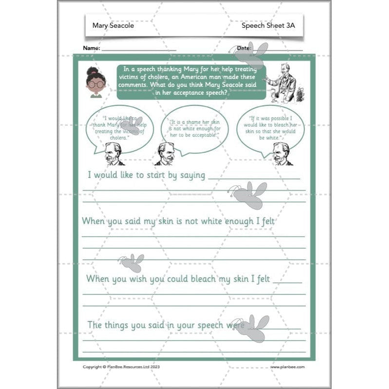 Mary Seacole History KS1 lessons by Planbee — PlanBee