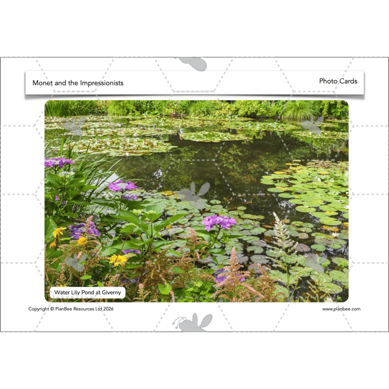 PlanBee Monet and the Impressionists | KS2 Art Lessons