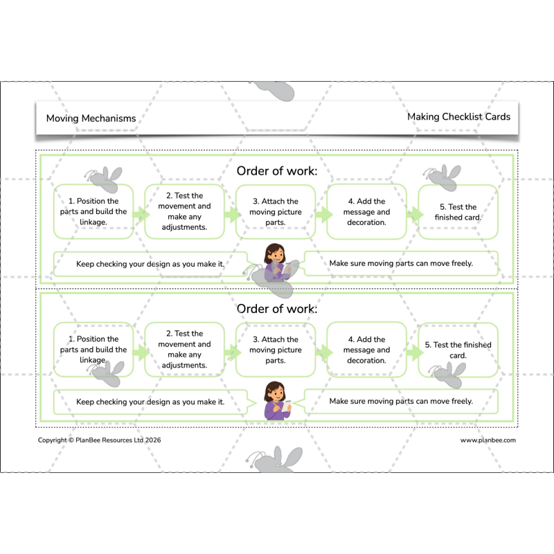 PlanBee Moving Mechanisms