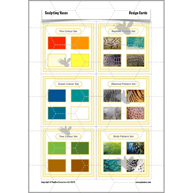 PlanBee Sculpting Vases - Sculpture Art Lessons for KS2 | Year 5 & Year 6