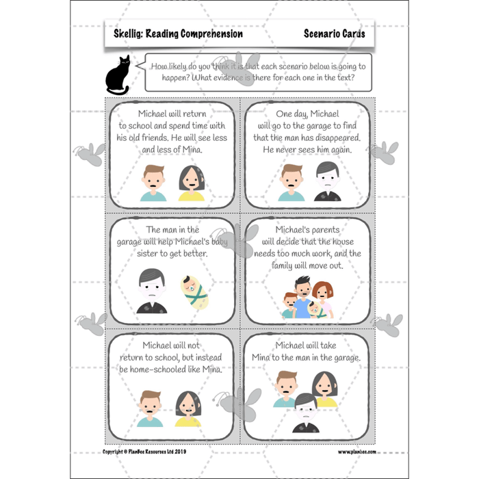 PlanBee Skellig: Reading Comprehension