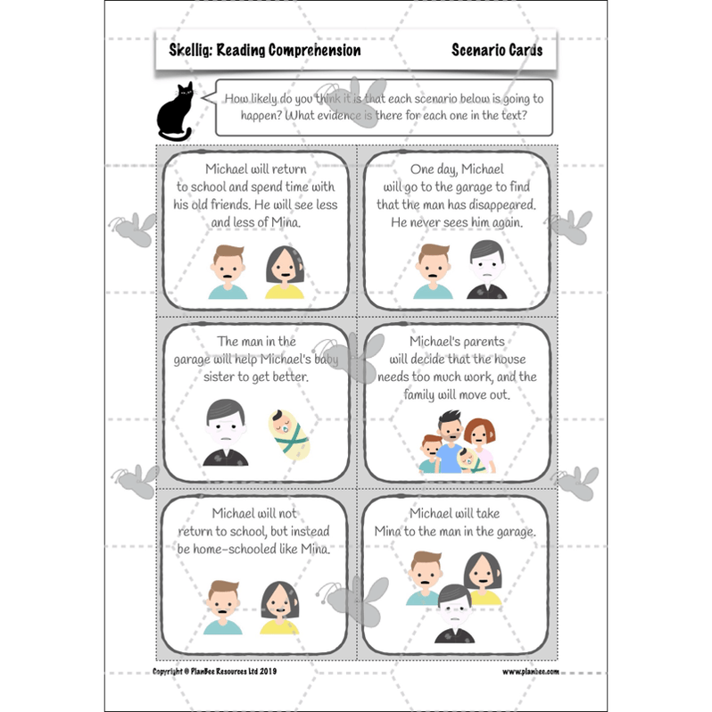 Skellig Reading Comprehension KS2 | Year 6 English Lessons — PlanBee