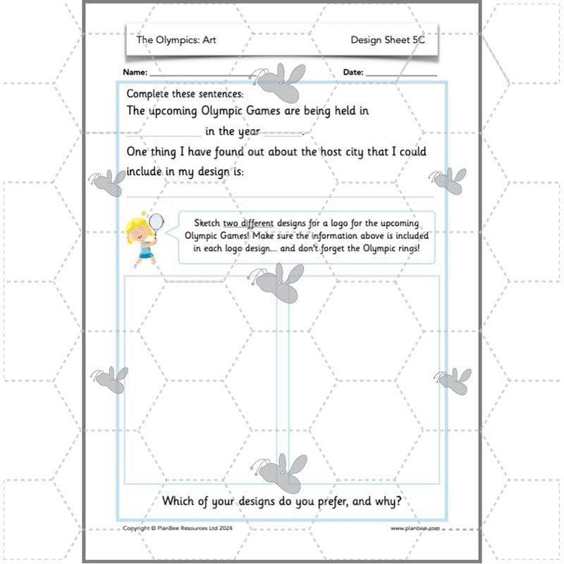 PlanBee Olympic Games KS1 Lesson Pack by PlanBee