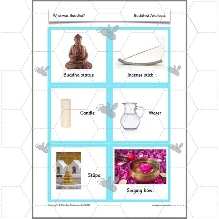 PlanBee Who was Buddha? Buddhism KS1 RE Lessons by PlanBee