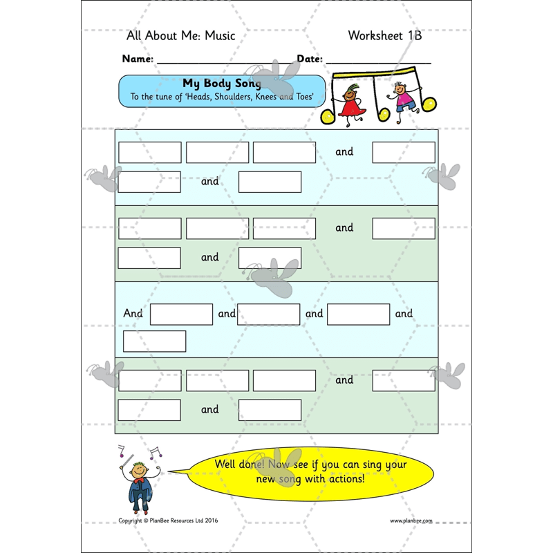PlanBee All About Me KS1 Topic Enrichment Pack