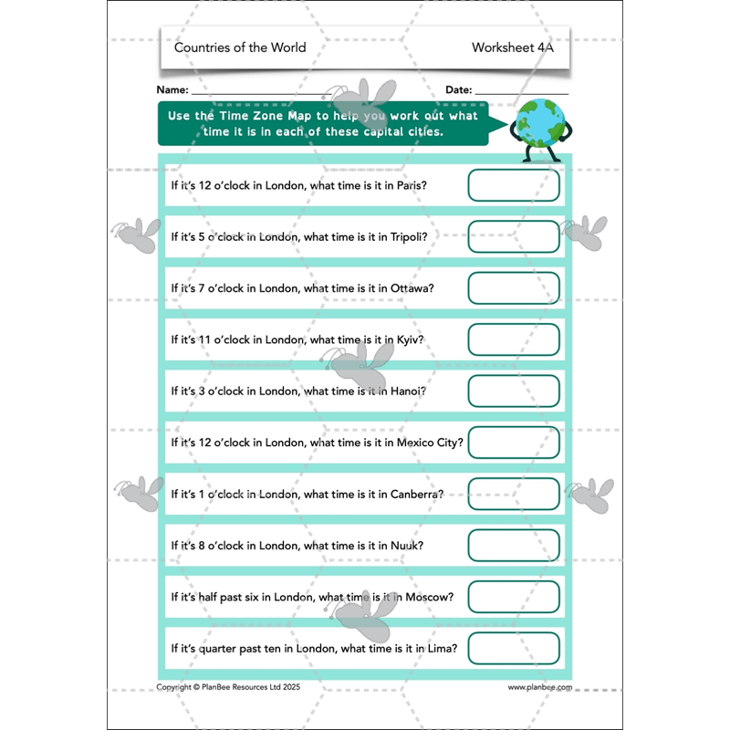 PlanBee Countries of the World | KS2 Geography Lessons PlanBee 