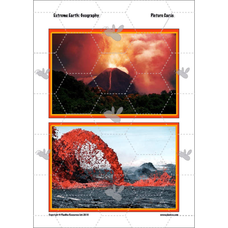 PlanBee Extreme Earth KS2 Lesson Planning Pack