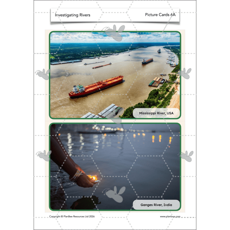 PlanBee Investigating Rivers KS2 Geography lessons by PlanBee