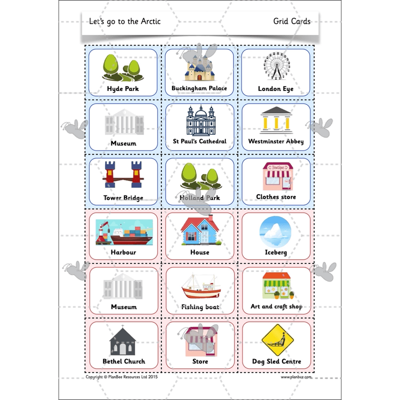 PlanBee Let's go to the Arctic KS1 Geography Lessons and Resources