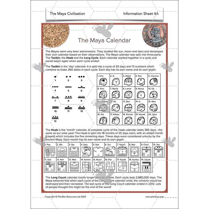 PlanBee The Maya Civilisation KS2 History Lessons and Resources