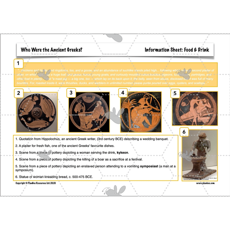 PlanBee Who were the Ancient Greeks KS2 History Lesson Plans