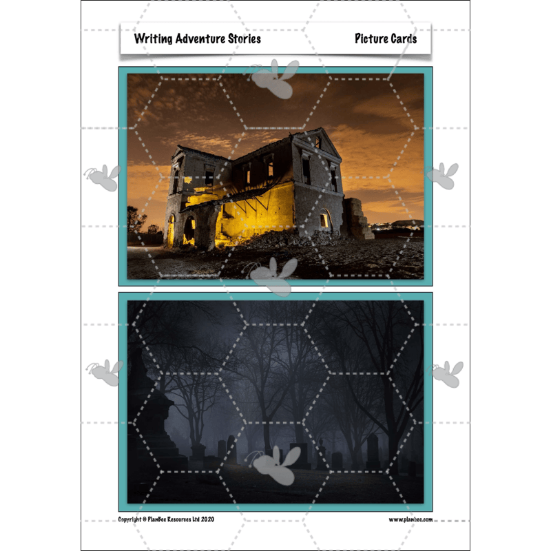 PlanBee Year 6 KS2 Adventure Story Writing Lesson Planning Pack by PlanBee