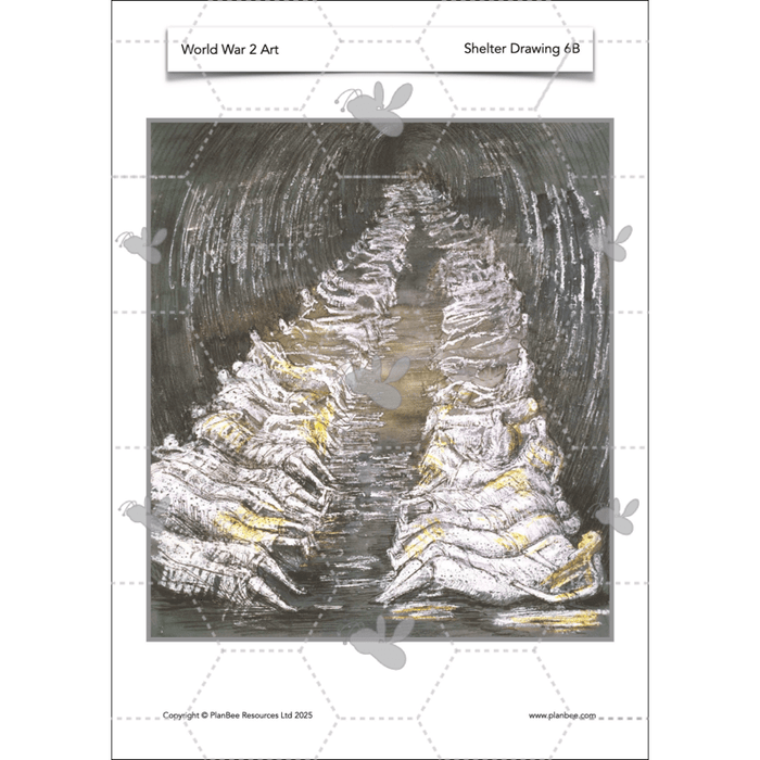 PlanBee WW2 Art KS2 Planning and Resources