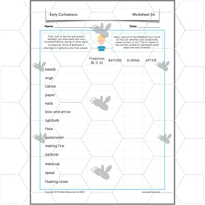 PlanBee Early Civilisations KS2 History lessons | PlanBee