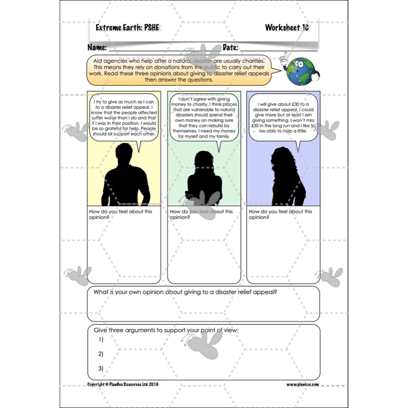 PlanBee Extreme Earth Topic KS2 Enrichment Lesson Pack