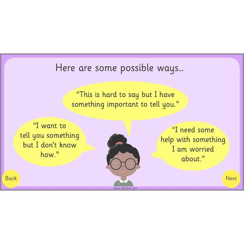 PlanBee Safe Spaces and Boundaries PSHE KS1 lessons by PlanBee